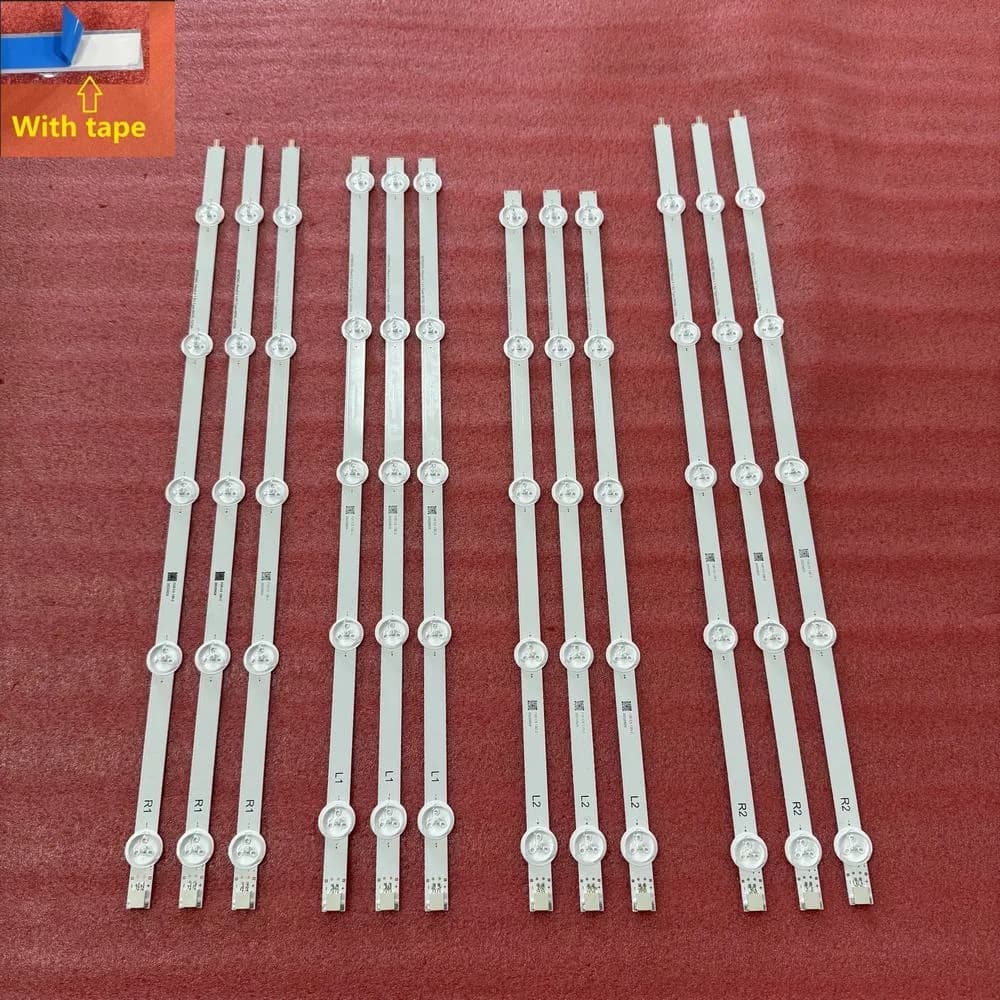 12 pezzi/set striscia di retroilluminazione a LED per 50LA6130 50LN5420 50LN540S 50LA6230 50LA6200 6916L-1273A 1276A 1241A 1272A