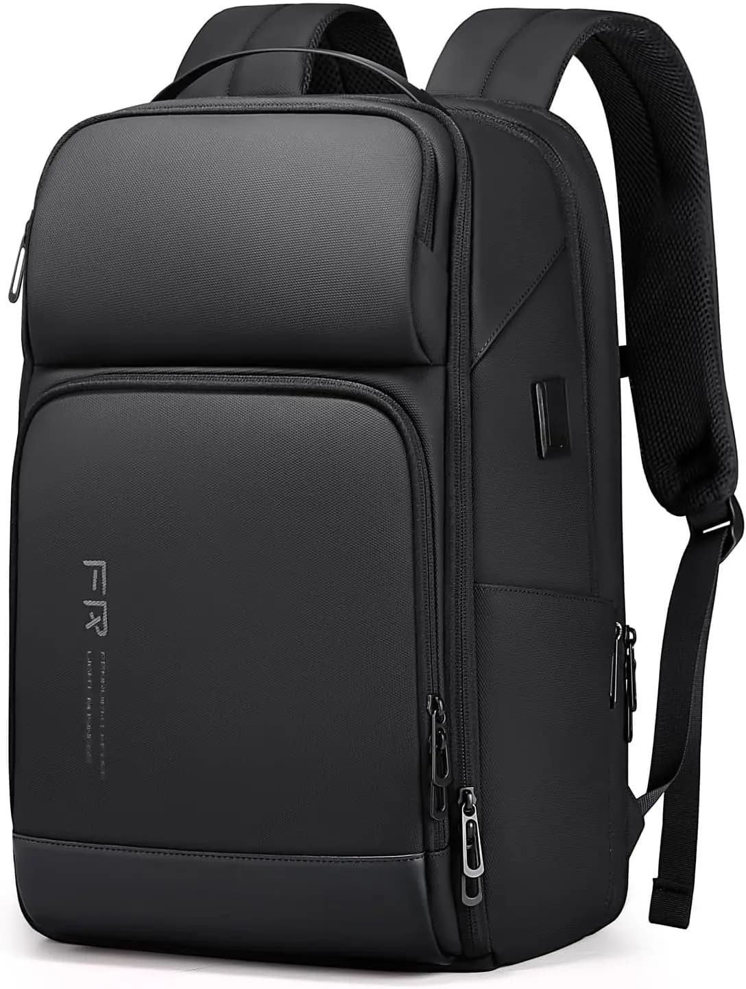 17 Inch Expandable Travel Backpack, Water Resistant Laptop Bag with USB Port for Business/College/Work