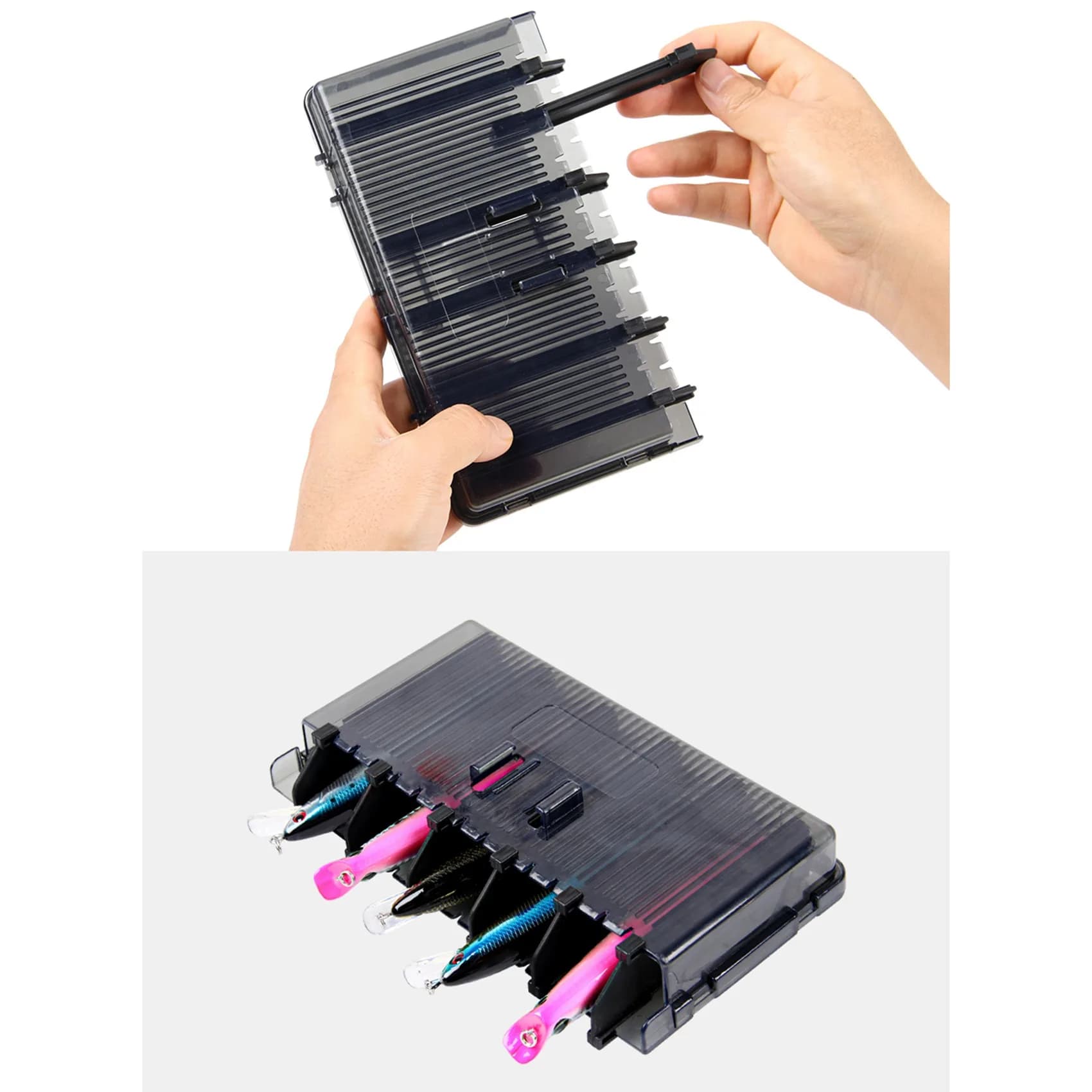 A99I-Fishing Wobbler Plastic box Fishing equipment bag for MEIHO BM 9000 7000 5000 VS 7070N Accessories Toolbox