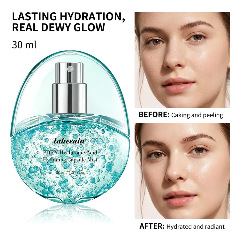 Spray Siero Viso PDRN Collagen Glow, Idratante e Rassodante, Idratazione Profonda, Skincare Coreana