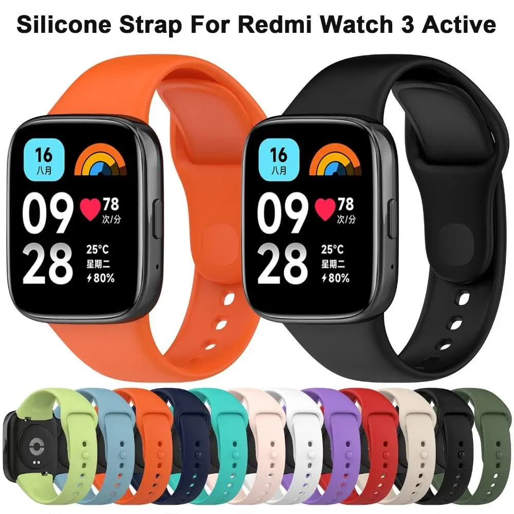 Cinturino in Silicone di ricambio per cinturino intelligente nuovo braccialetto per Redmi Watch 3 Active