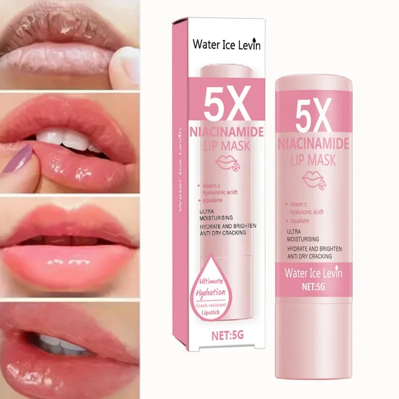 Niacinamide 5g Labbra Mask with Vitamin C and Hyaluronic Acid - Ultra Hydrating Lip Balm, Illuminant, Anti-Secacity and Anti-Screpolation