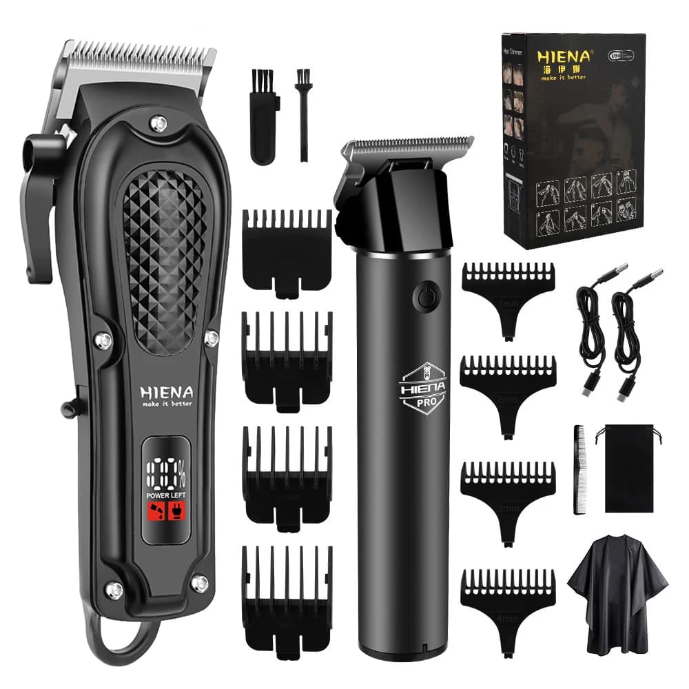 Hiena Haircuts Barbiere Professional Wireless Haircuts Men's Magnetic Haircut Adjustable Haircut HYN-212
