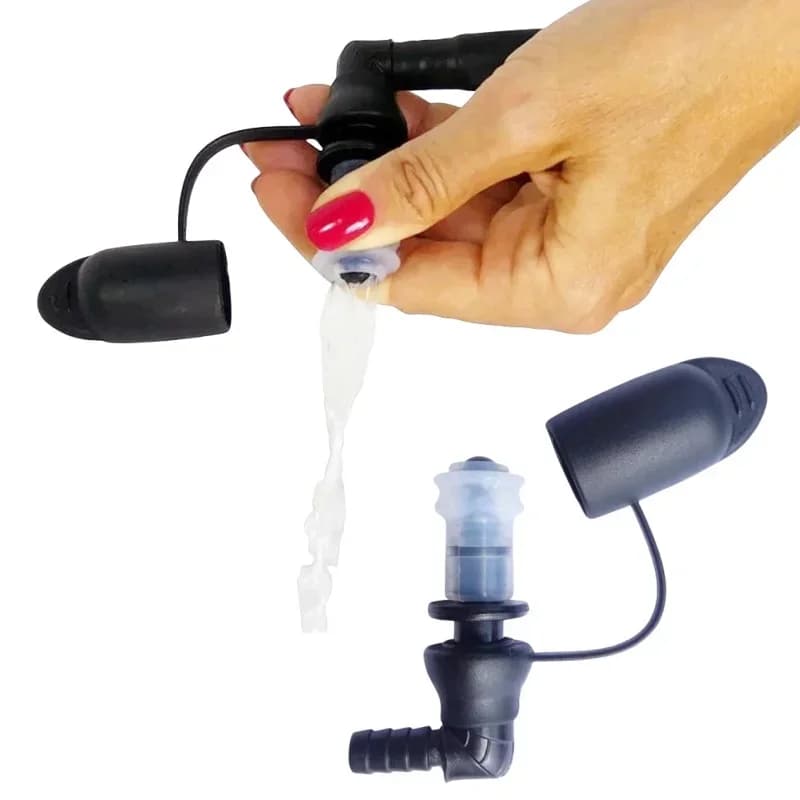 Replacement Hydration Bags Bite Valves With Cover For Cycling Sports Bladder Water Bag Outdoor Valve Nozzle Mouthpiece Bladder