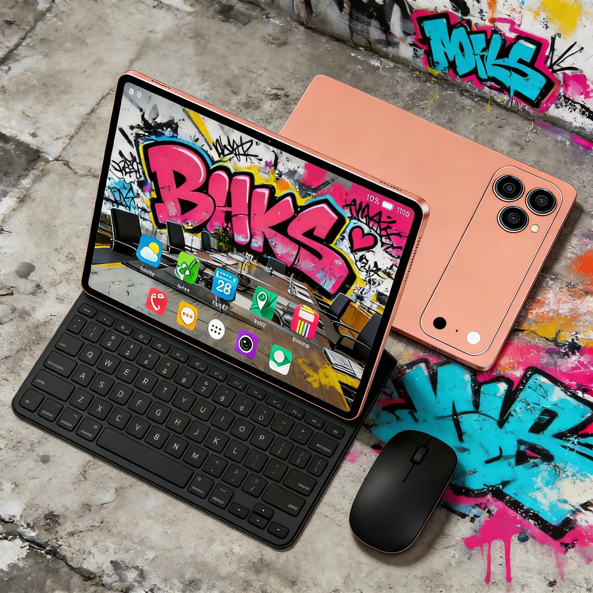A17 Pro Max 2026 Nuovo Tablet 10.1 Pollici 8+256GB Octa-Core Android con Doppio Slot SIM e Supporto 4G LTE