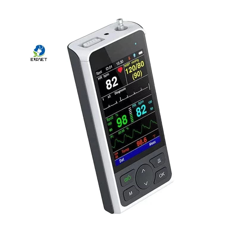 EUR VET Veterinary Equipment Top Selling Blood Pressure Monitor Fingertip Pulse Oximeter Heart Rate Monitor