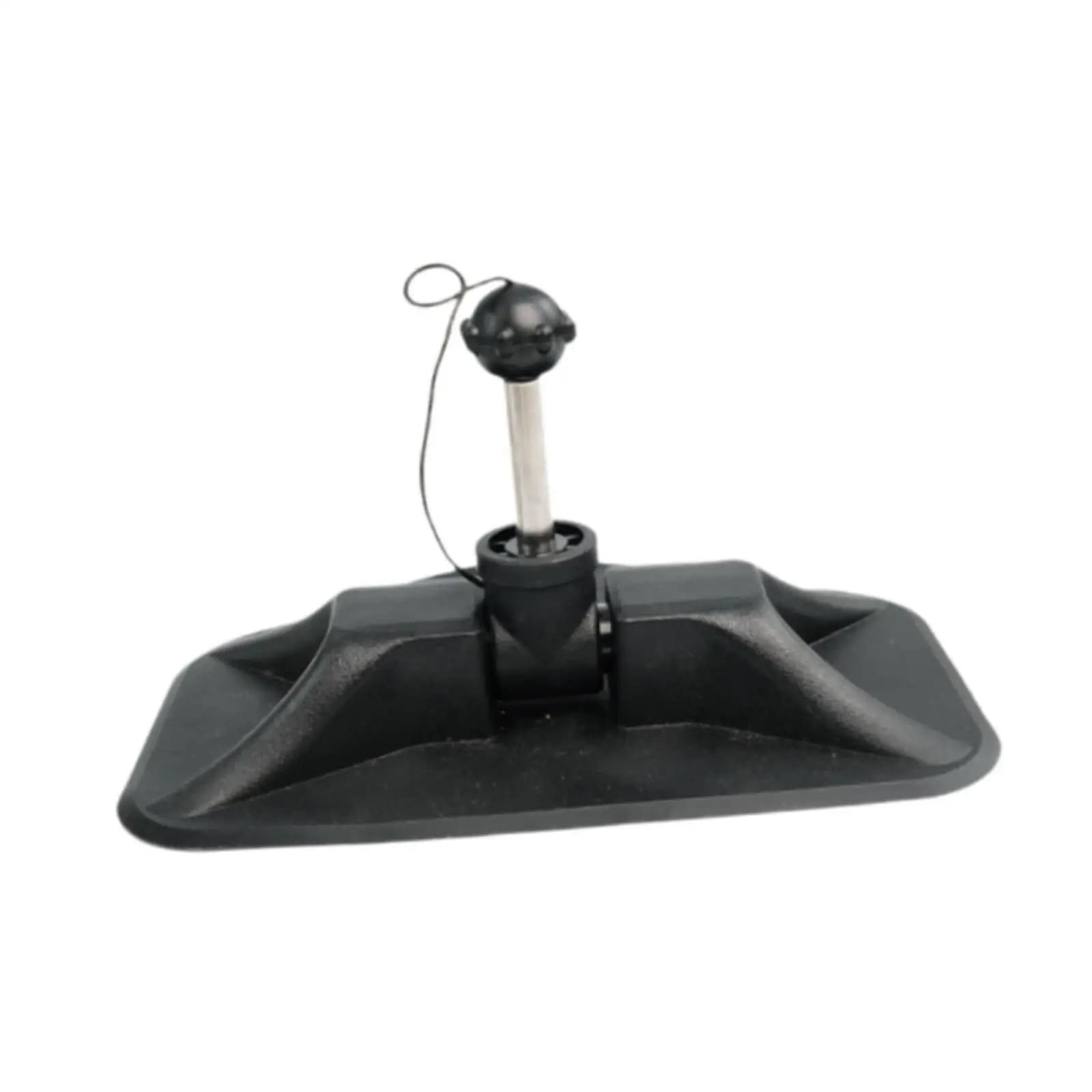 Clip per remo con base per pagaia di ricambio universale Oarlock per gommone in gomma per canoa per kayak con superficie orizzontale o verticale