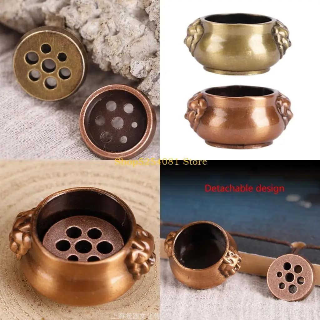 Bruciatori incenso AXYC Porta incenso con bastoncino raccogli cenere staccabile per ufficio domestico