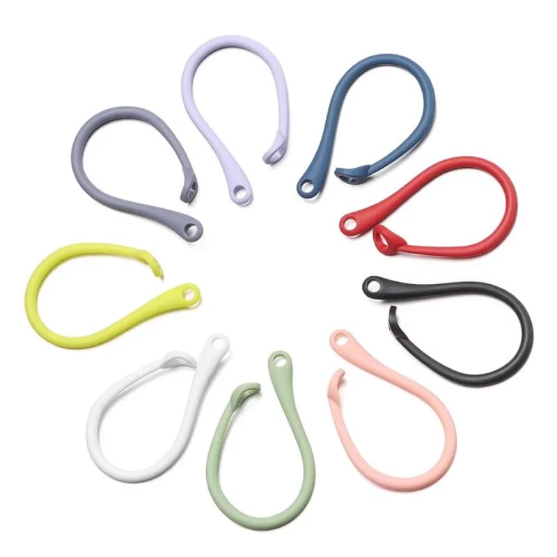 1/3/6 paia ganci per le orecchie in silicone per Apple AirPods Pro accessori supporto per auricolare Bluetooth anticaduta per AirPods 3 ganci per le orecchie sportivi