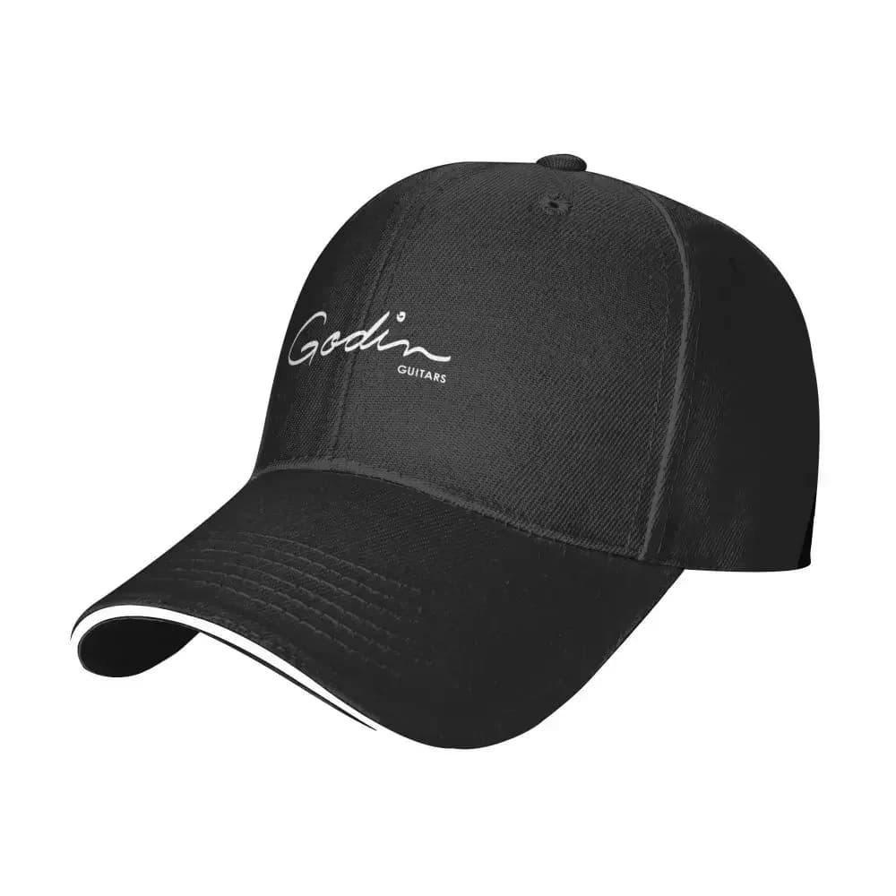 Berretto da baseball Godin Guitars Berretto sandwich al carbone Cappello da camionista Tendenza Offerte speciali Regolabile