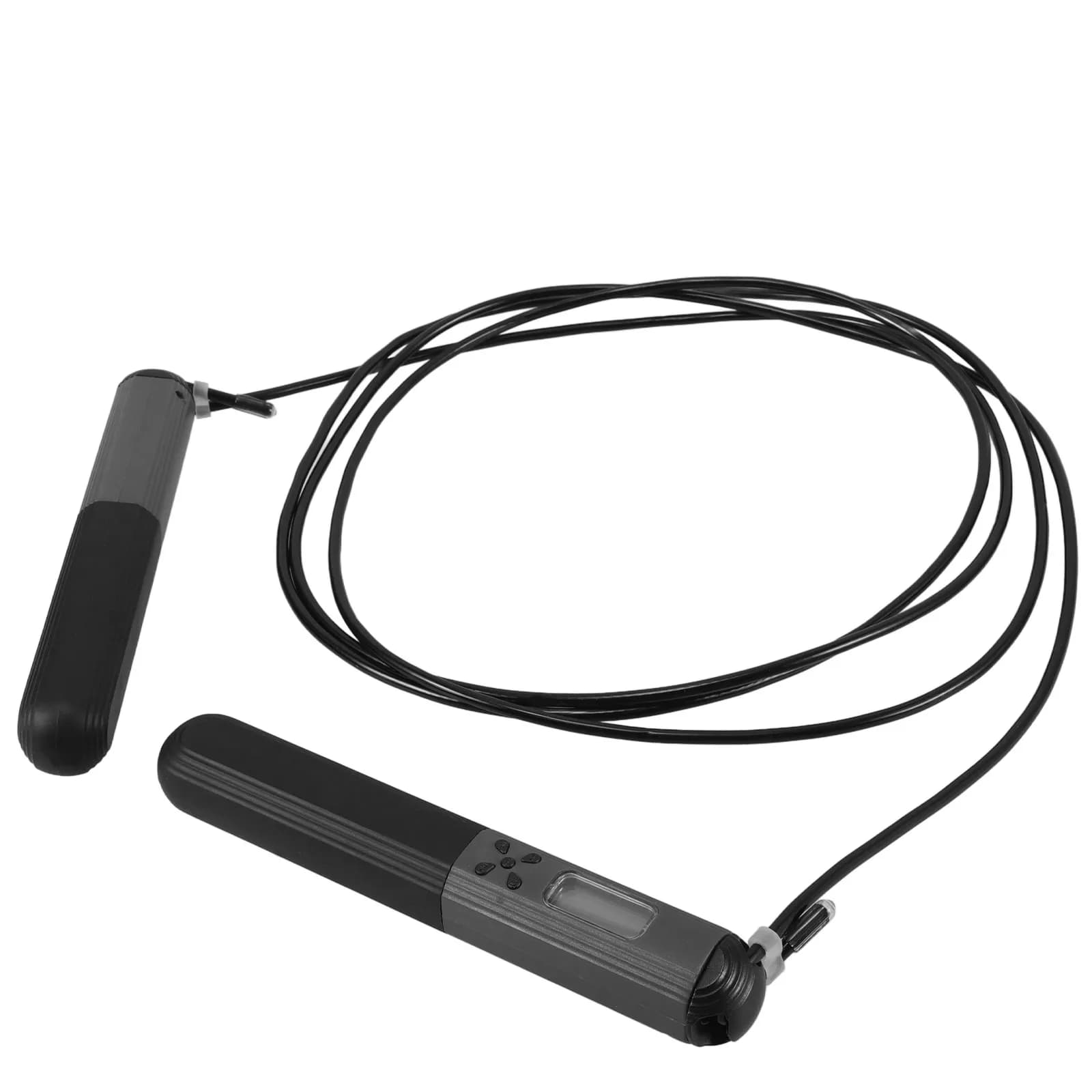 Intelligent Jump Rope for Men Women Adult Skipping Rope with Digital Counter Sweatproof Ergonomic Handles Stylish Sleek Design