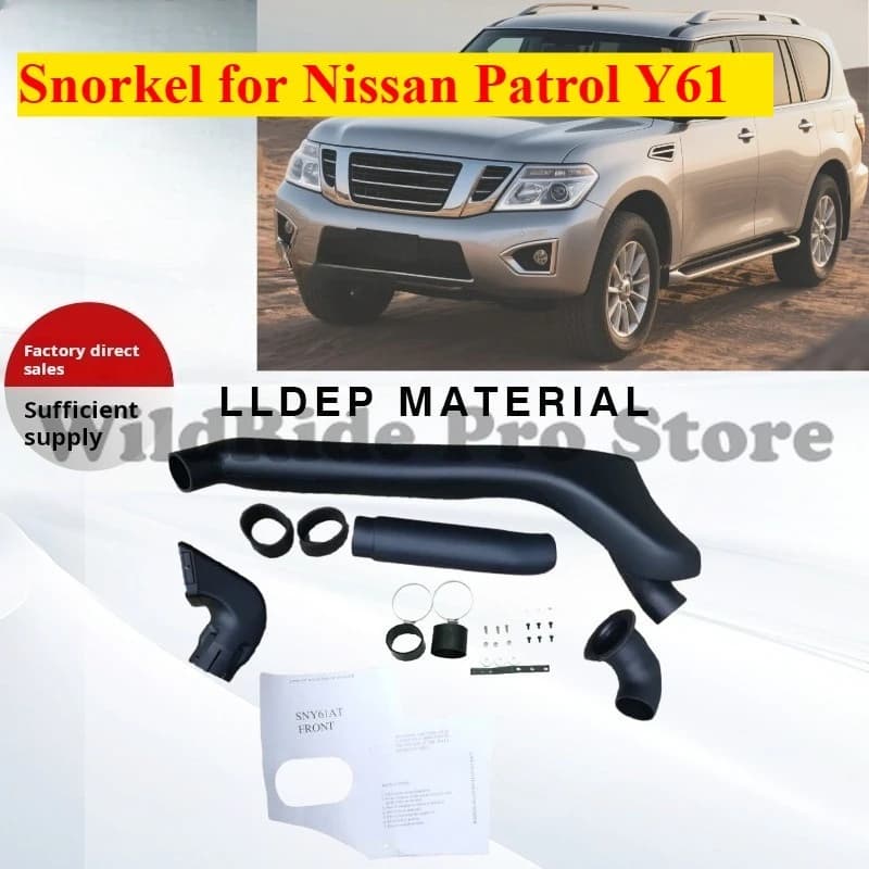 Snorkel for Nissan Patrol Y61 GU Y61A | Waterproof Air Suit | Edit SUV 4x4 | Direct fit