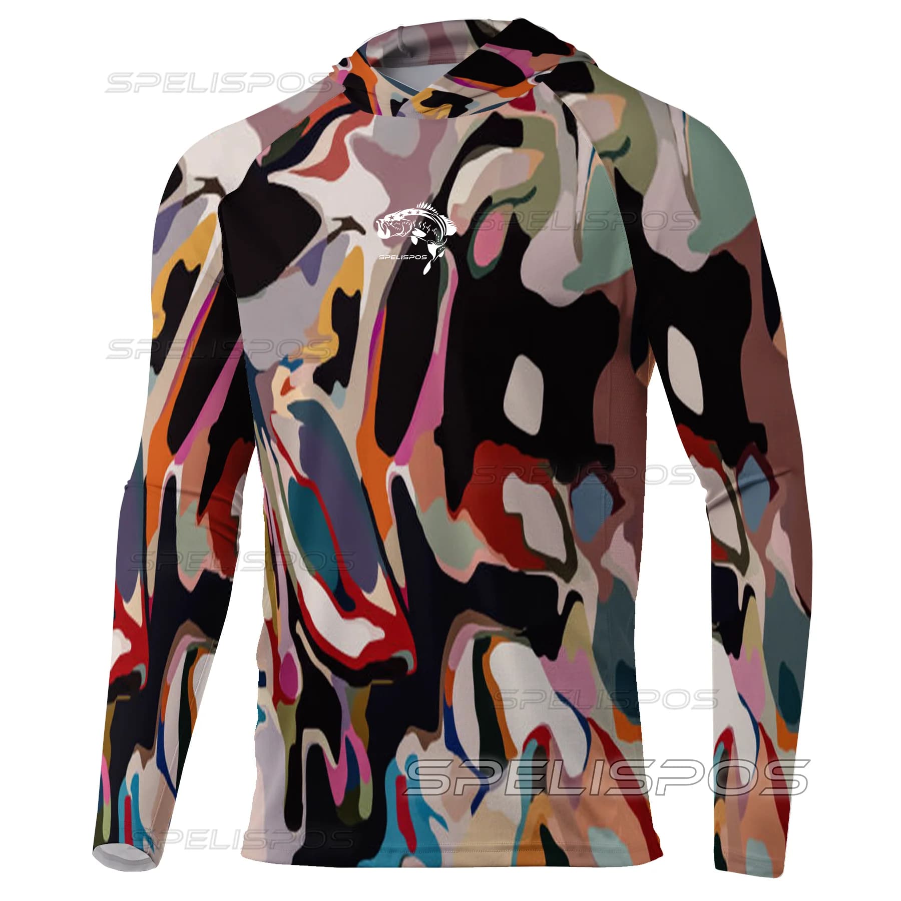 Top Wear Beach Gear Hoodie Fishing Shirts UPF 50+ Anti-UV Yacht Sea Fish Maillot Fishing Uniform Sports Jersey Running Hood