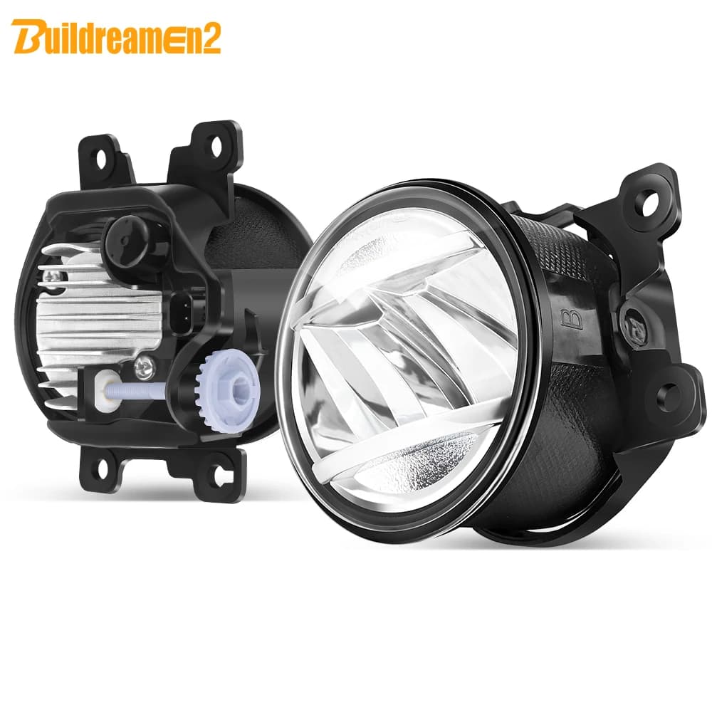 2 Pcs Upgrade Car H11 LED Fog Light Assembly For Smart Forfour Fortwo Alfa Romeo Stelvio Iveco Daily Daewoo Nexia Mercedes Citan