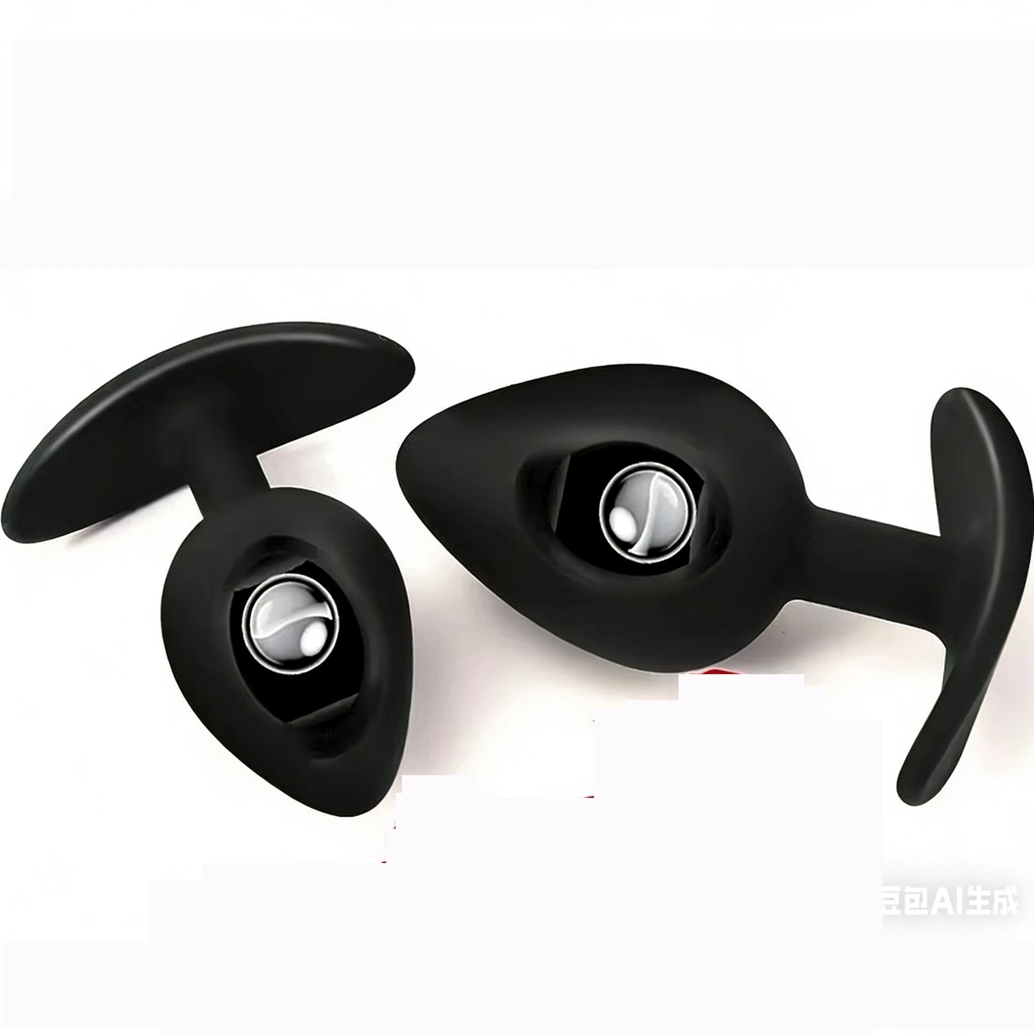 Silicone Vagina Ano Dilatatore Anal Bead Butt Plug con sfera di metallo Massaggio rotolante Prodotto adulto Giocattoli del sesso per uomini Donne Plug anali