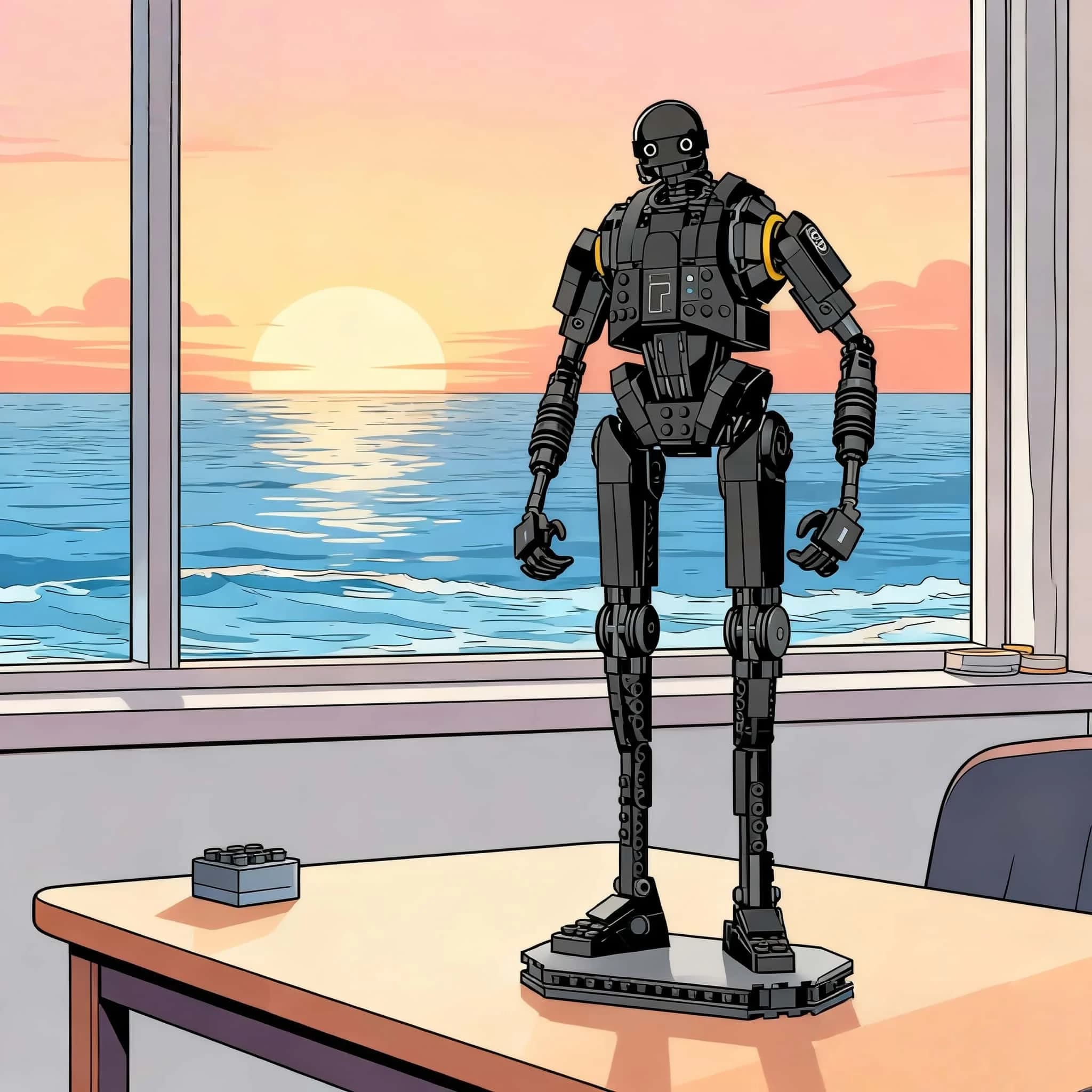 2026 new mocK-2SO Robot Commando Grand Theft Auto One, building blocks, action dolls, adult kits, toys, birthday gifts