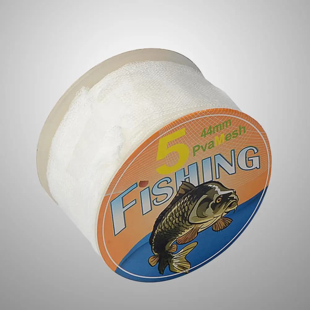 Rete in PVA Idrosolubile da 5M per Pesca alla Carpa, Micromesh Fine 25mm 37mm, Sacchetto per Esche, Rapido in Acqua Fredda, Ecologico