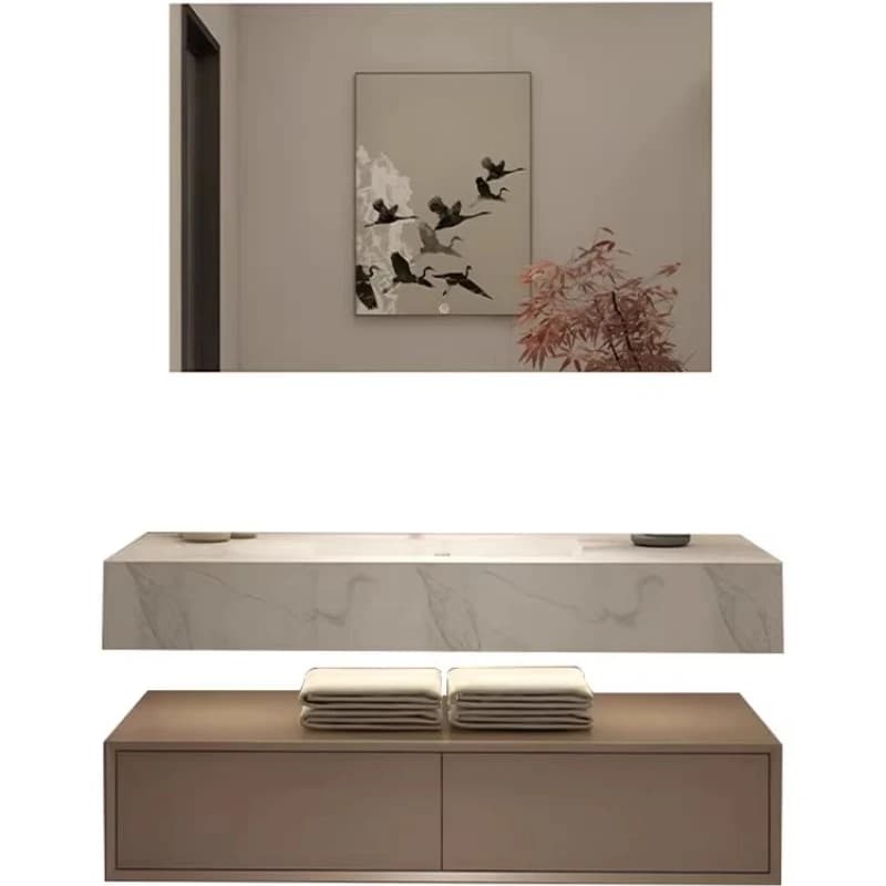 Armadietto a specchio da bagno Armadietto a parete per bagno Doccia Caddy sopra il WC Armadietti portaoggetti Ripiani angolari