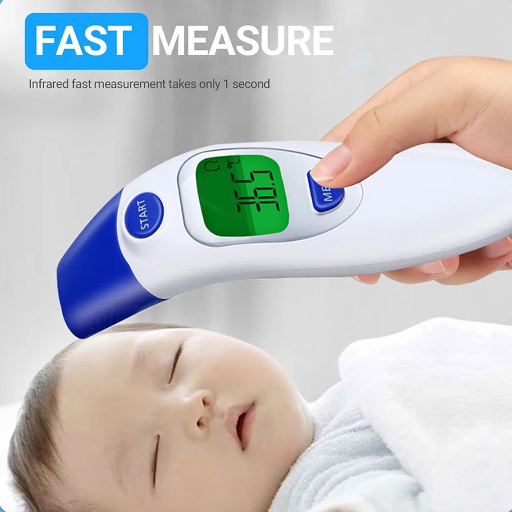 Termometri Digitali per Bambini, Misurazione in un Secondo, Termometro Medico a Infrarossi per Testare la Temperatura