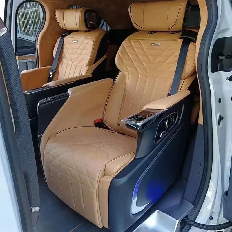 Suitable for Toyota Sienna Gravia Trumpchi M8 - Parts for interior car modification - Special convertible sofa bed for aircraft seats