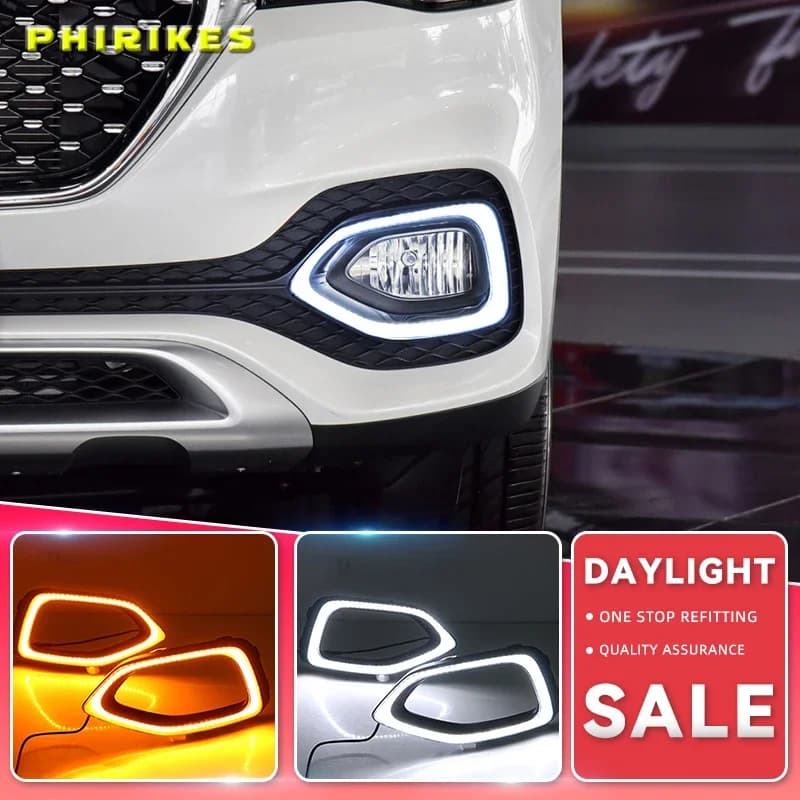 Daylights for MG HS 2018~2020, Front Light and DRL, Auto Accessories, LED Light for MG HS, Fendinebbia Light