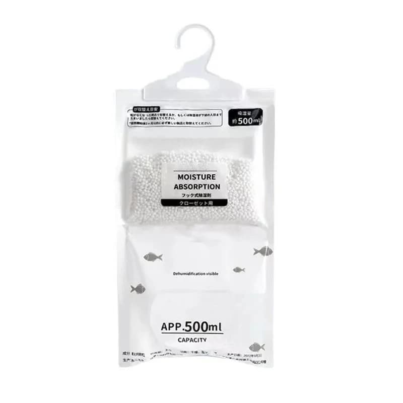 Large Hanging Dehumidification Bag Household Water Absorption Moisture-Proof Mildew-Proof Desiccant for Storage