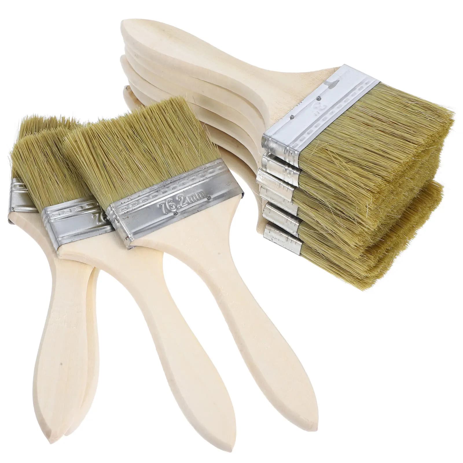 10pcs Paint Brush Set Fine Detail Long-Lasting For Watercolor Acrylic Oil Painting Art Student Supplies Portable Painting Tools