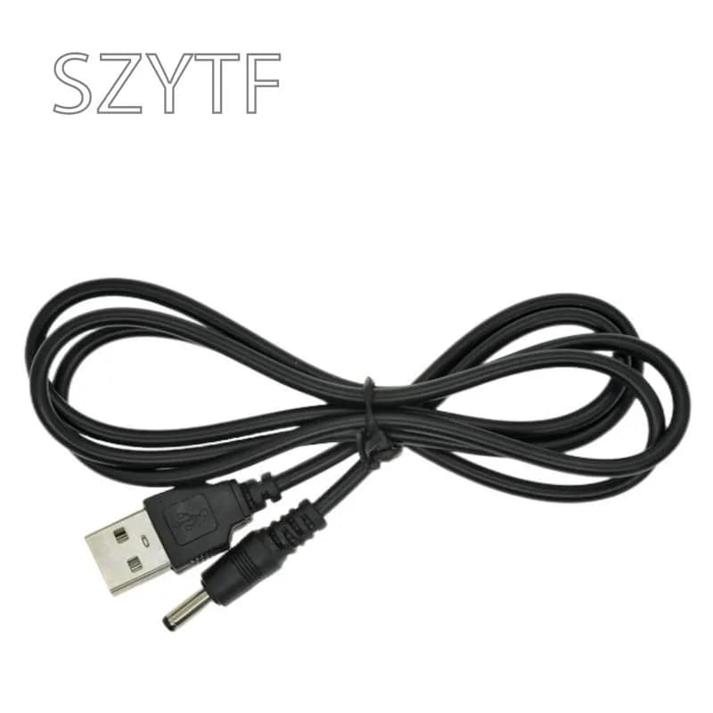 USB maschio a 3.5x1.35mm DC5.5 * 2.1mm spina Barrel Jack 5V DC cavo di alimentazione adattatore cavo di ricarica