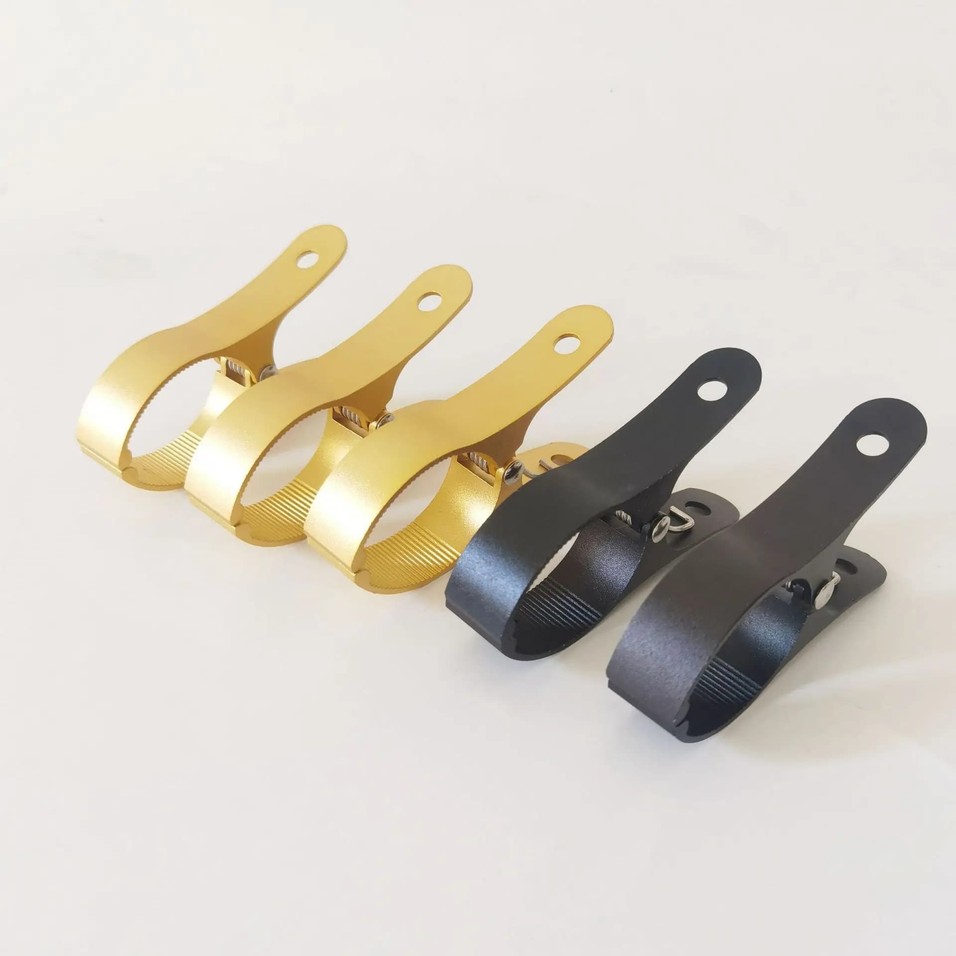 Moulding springs, aluminum alloy hangers clips, towel springs, beach cot cloth, metal hangers for scarf shoes, 5 pieces