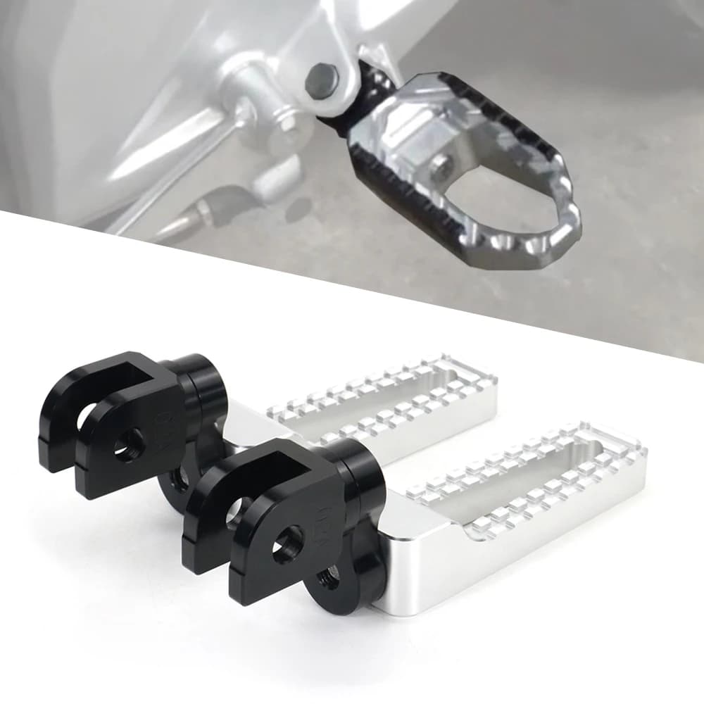 Pedane passeggero Pedane Poggiapiedi Poggiapiedi adatto per Yamaha FJE1300A FZ6 Fazer XJ6 Diversion XSR700 XSR 900 NIKEN MT-09 MT09 MT-07