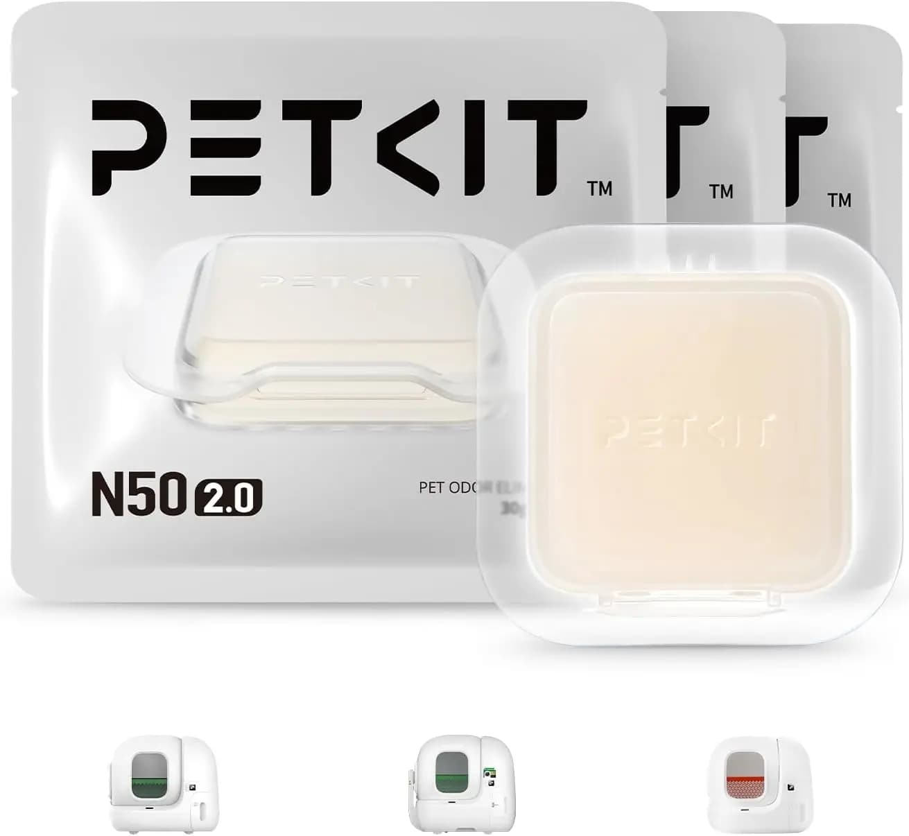 PETKIT N50 Odor Eliminator 2.0 Exclusive for PuraMax and PuraMax 2 Automatic Cat Toilet Box Smell