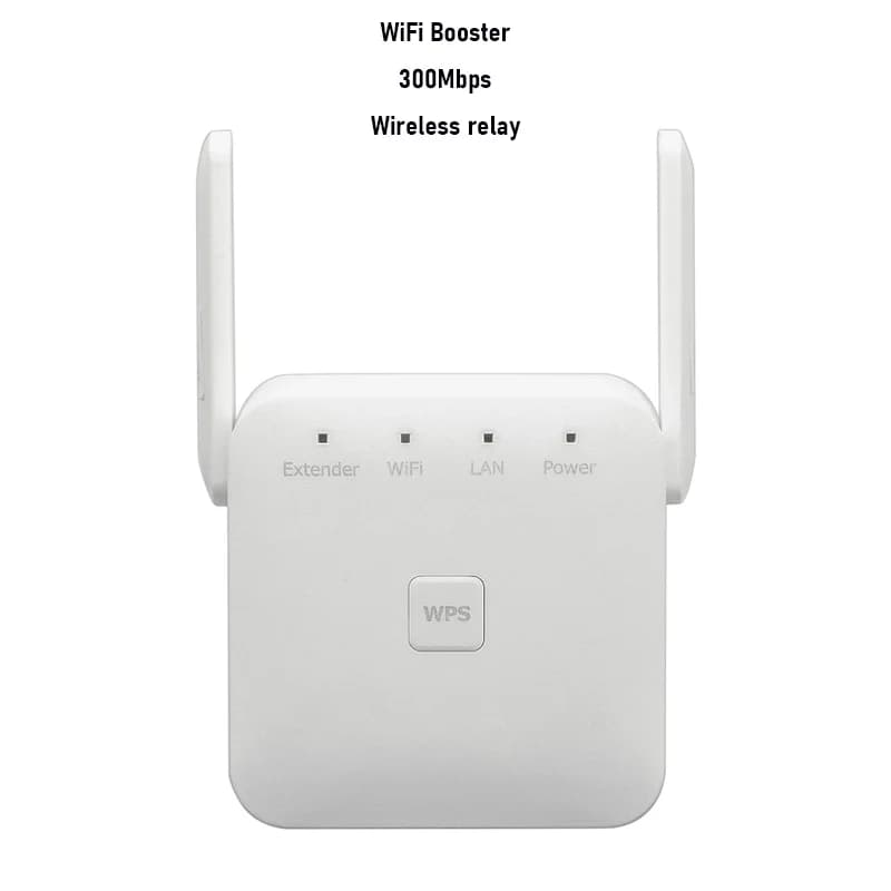Ripetitore WiFi wireless domestico da 300 Mbps Espandi la gamma di copertura Amplificatore di segnale di rete Connessione con un clic al router superiore