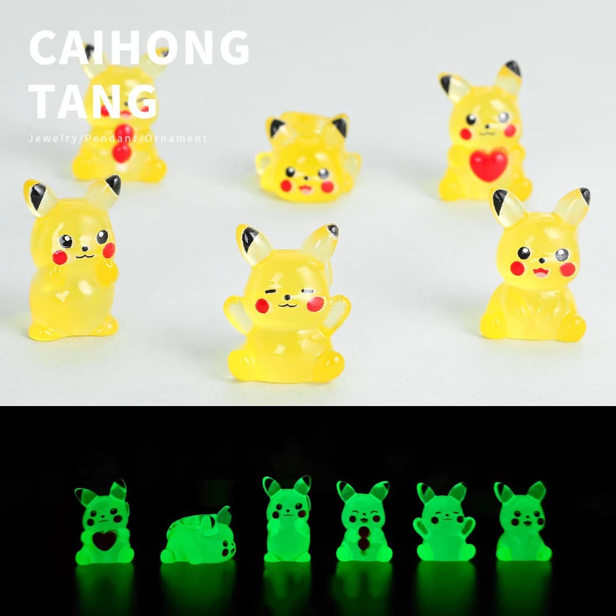 Set di 6 Figurine Anime Pocket Monsters, Kawaii Pikachu Pokemon, Action Figure in PVC da 2cm, Modellini da Collezione per Adulti, Giocattoli Regalo