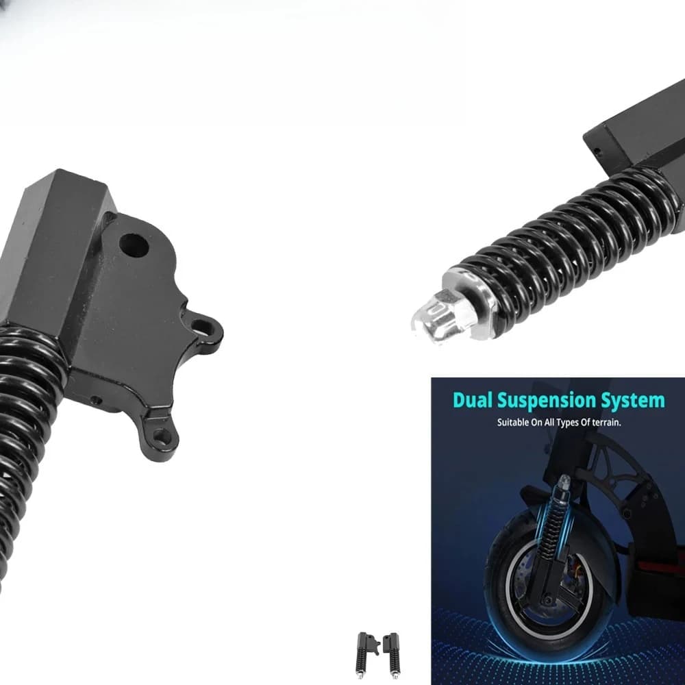 Parte di skateboard dell'ammortizzatore del freno a disco di smorzamento della molla di sospensione dell'accessorio idraulico della ruota anteriore per lo scooter elettrico Kugoo M4
