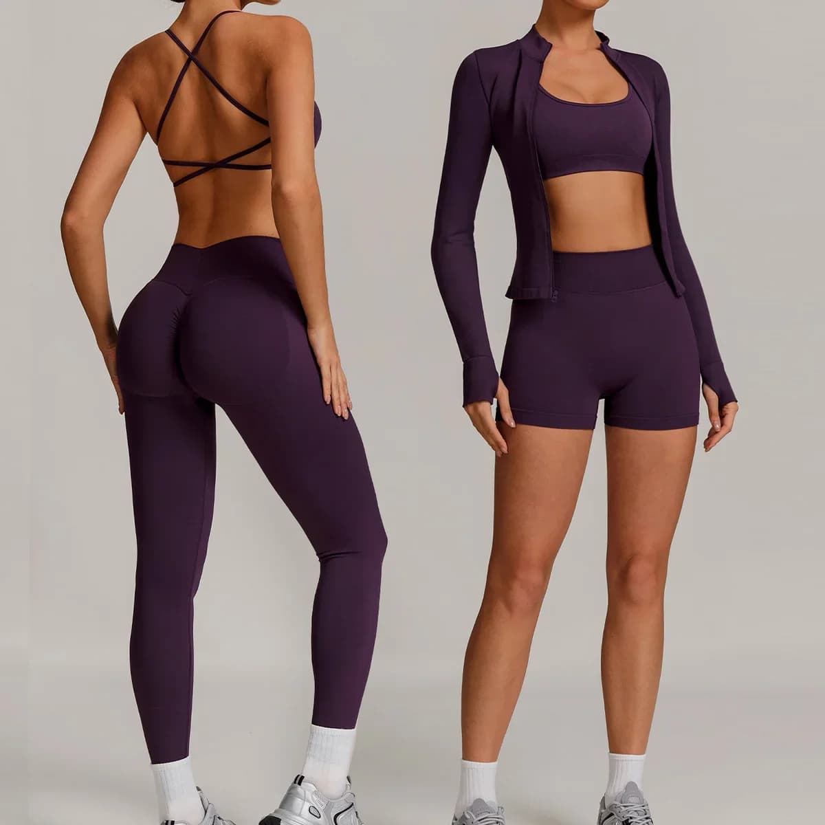 2 pezzi yoga set senza soluzione di continuità abbigliamento da palestra sexy abbigliamento sportivo tute da yoga per tuta da donna set fitness tute sport yoga reggiseno palestra