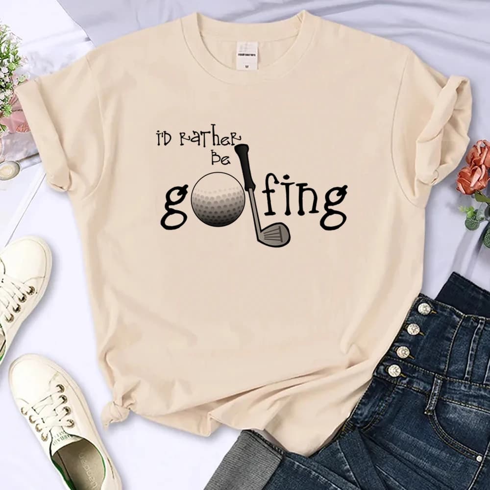 Maglietta da Golf donna grafica Y2K anime top girl designer anime abbigliamento divertente