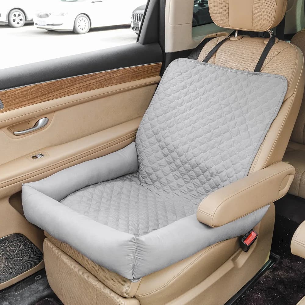Safety Waterproof Pet Car Seat Cover Folding Anti-Dirty Portable Dog Seat Detachable Breathable Dog Car Seat for Dogs Cats