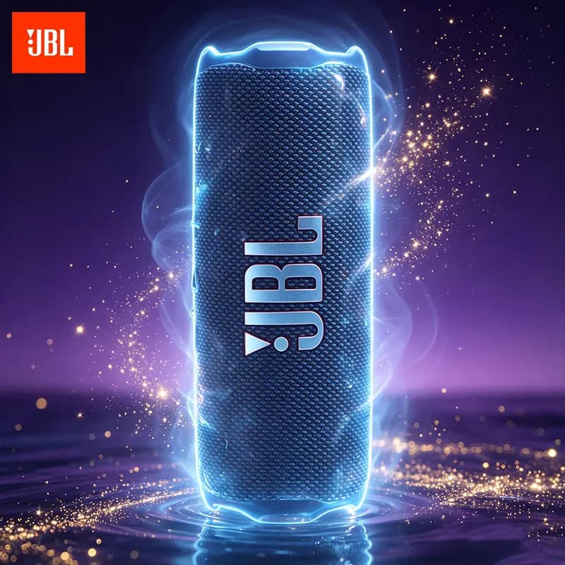 JBL Flip7 Rugged Portable Bluetooth Loudspeaker, IP67 Certified Water Dust Resistance, Layered Stereo Deep Bass Effect, Practica