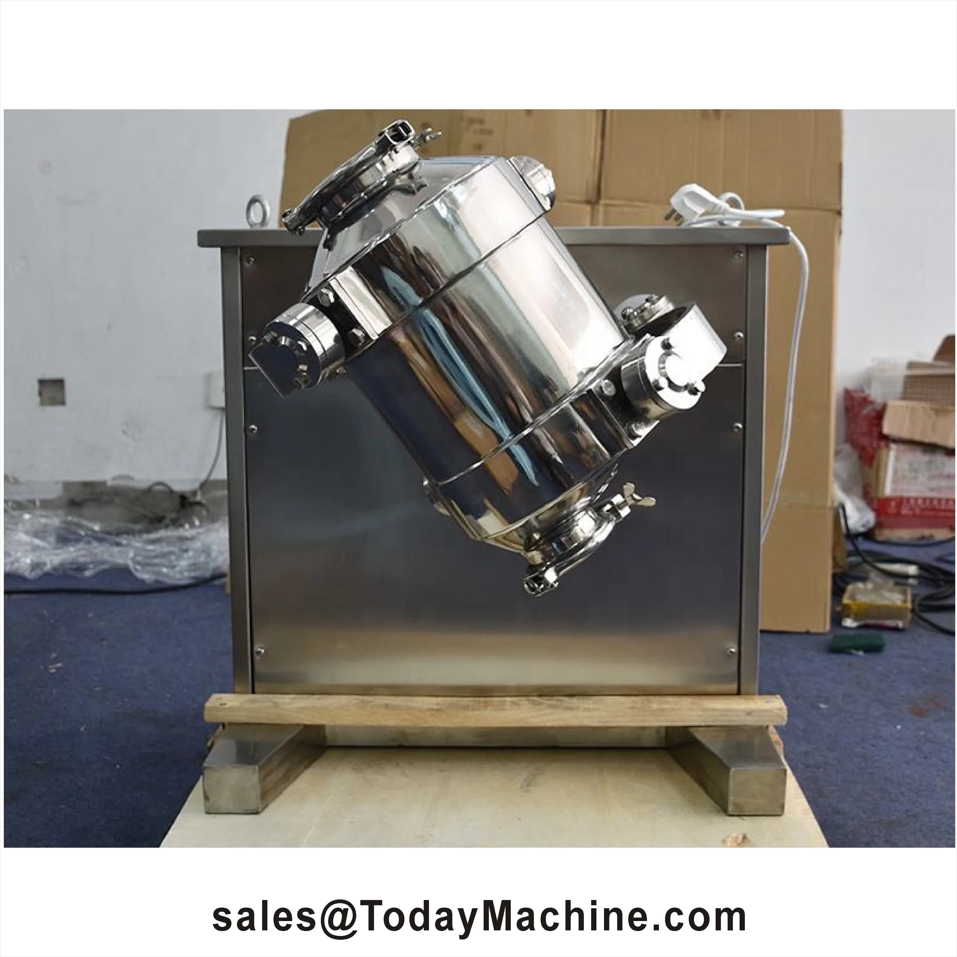 Chemical Industry Foods Whey Protein Dry Mixing 3 Size Oscillating Mixer 3D Mixing Machine for Albumen Powder