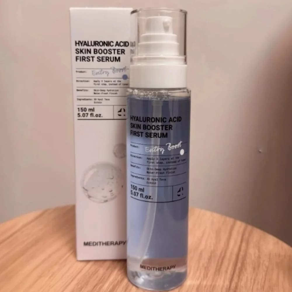 MEDITHERAPY Hyaluronic Acid Skin Booster First Serum 150ml original nourishing Deep moisturizing essence brightening facial care