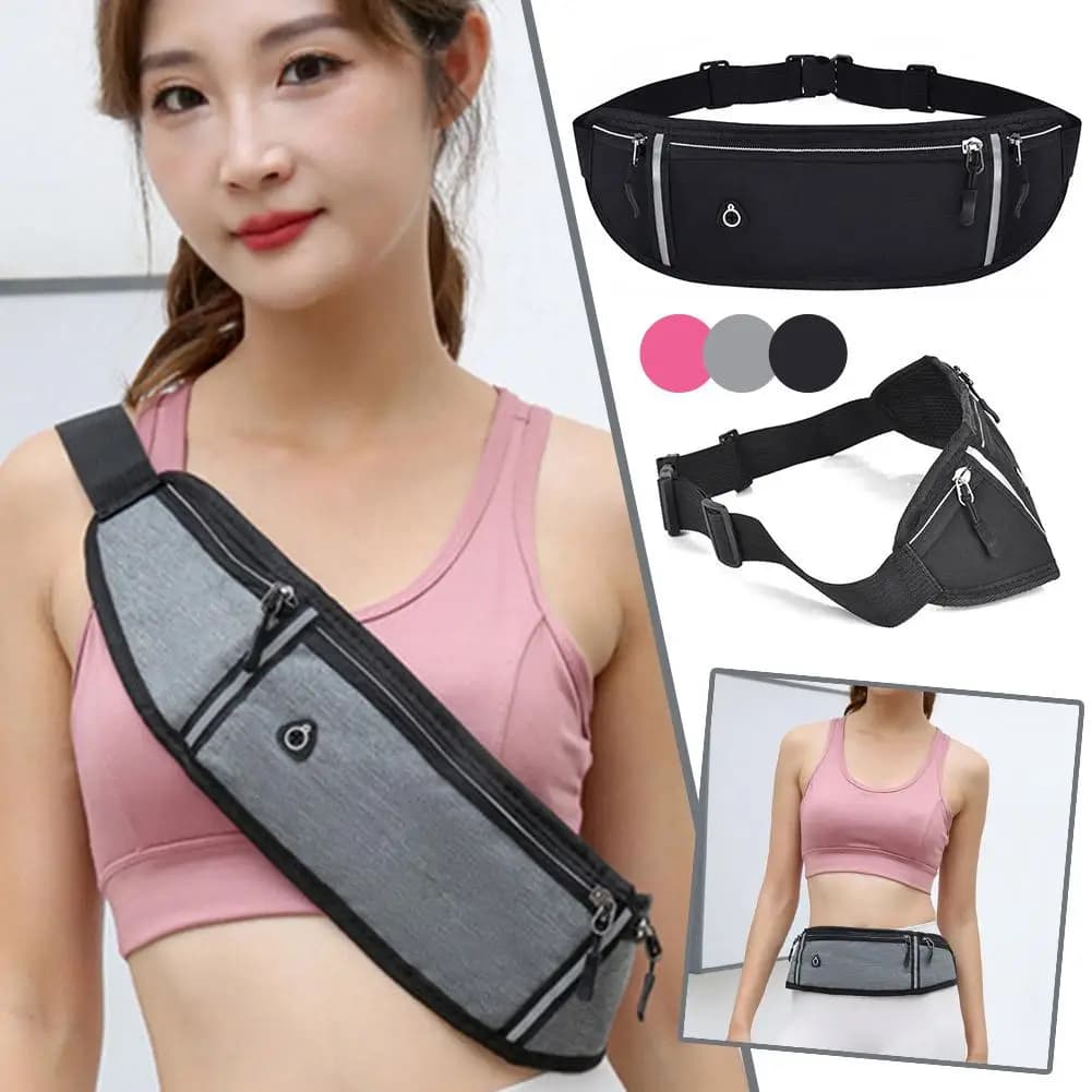 Waterproof Running Waist Waist Belt Fitness Sports Waist Lightweight Waist For Men Women Outdoor Travel