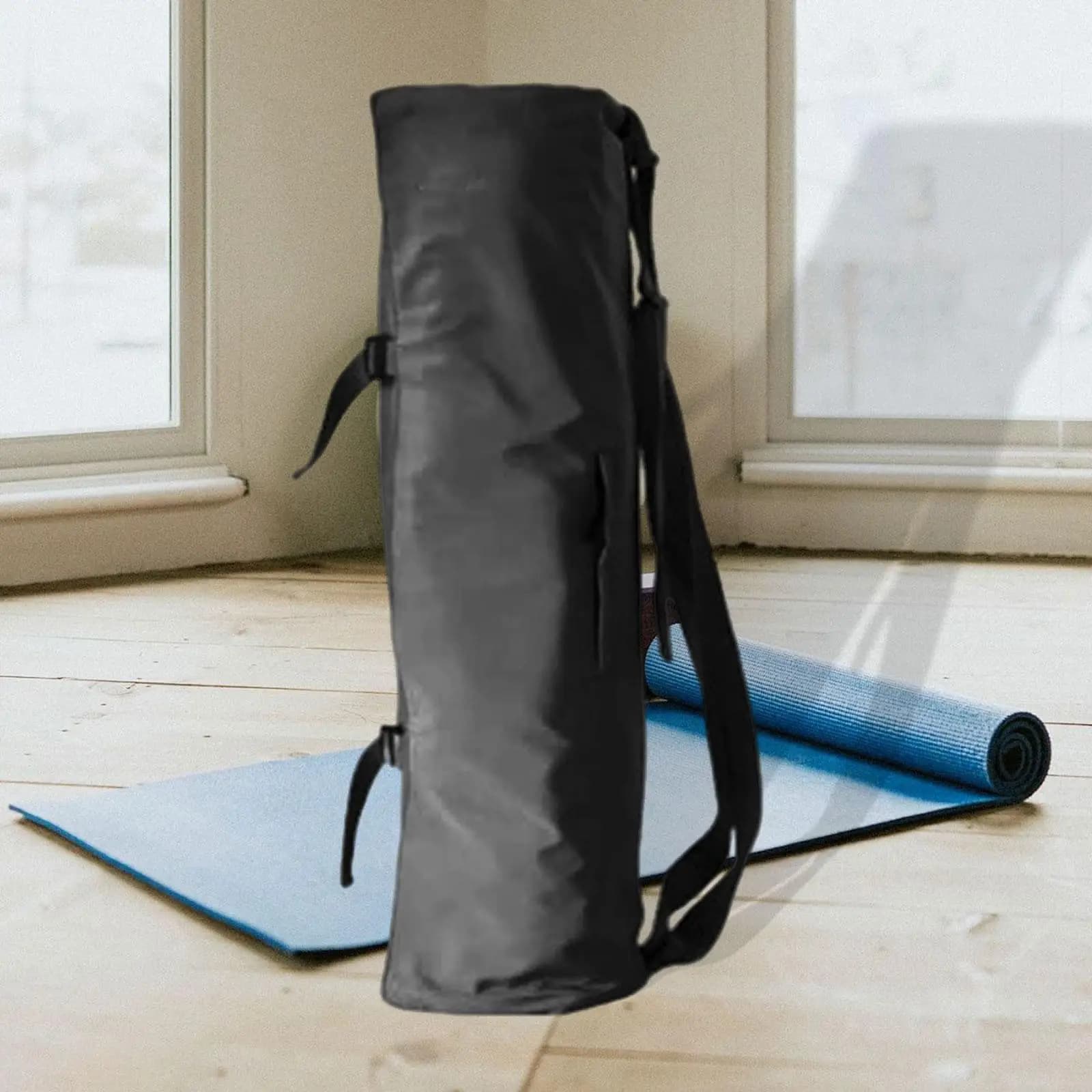 Borsa per Tappetino Yoga Multifunzione per Esercizi, Sport, Studio, Fitness, Pilates, per Donne e Uomini, con Tracolla Regolabile, Borsa da Viaggio e Palestra