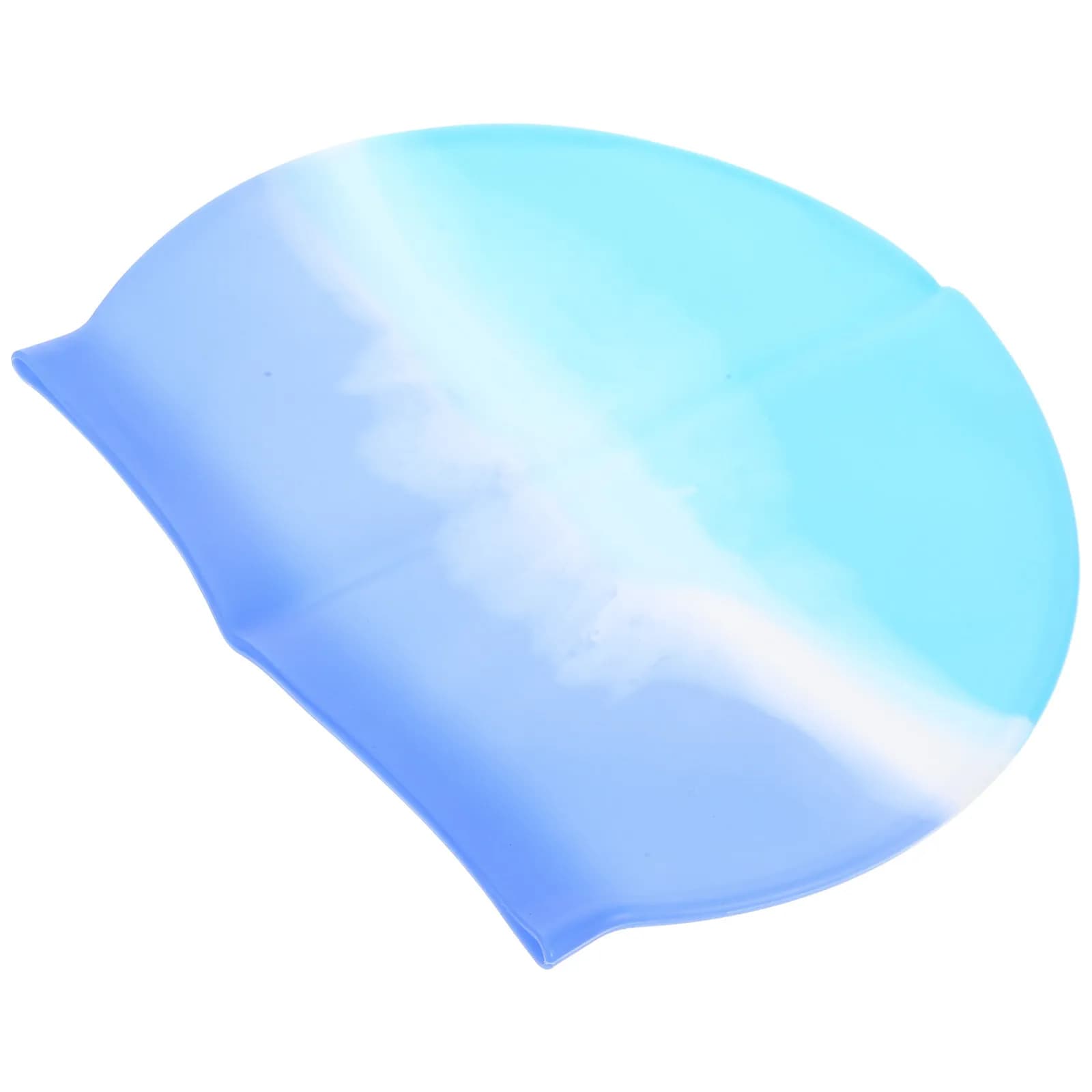 Swimming Hat Silicone Swim Cap Comfortable Non-Slip Swimming Hair Protector for Men Women Swim Cap for Hair Pool Hats