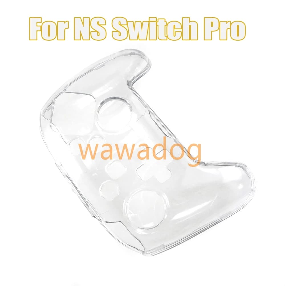 10 pezzi per Ns Switch Pro custodia in cristallo trasparente trasparente controller copertura protettiva maniglia guscio controller compatibile
