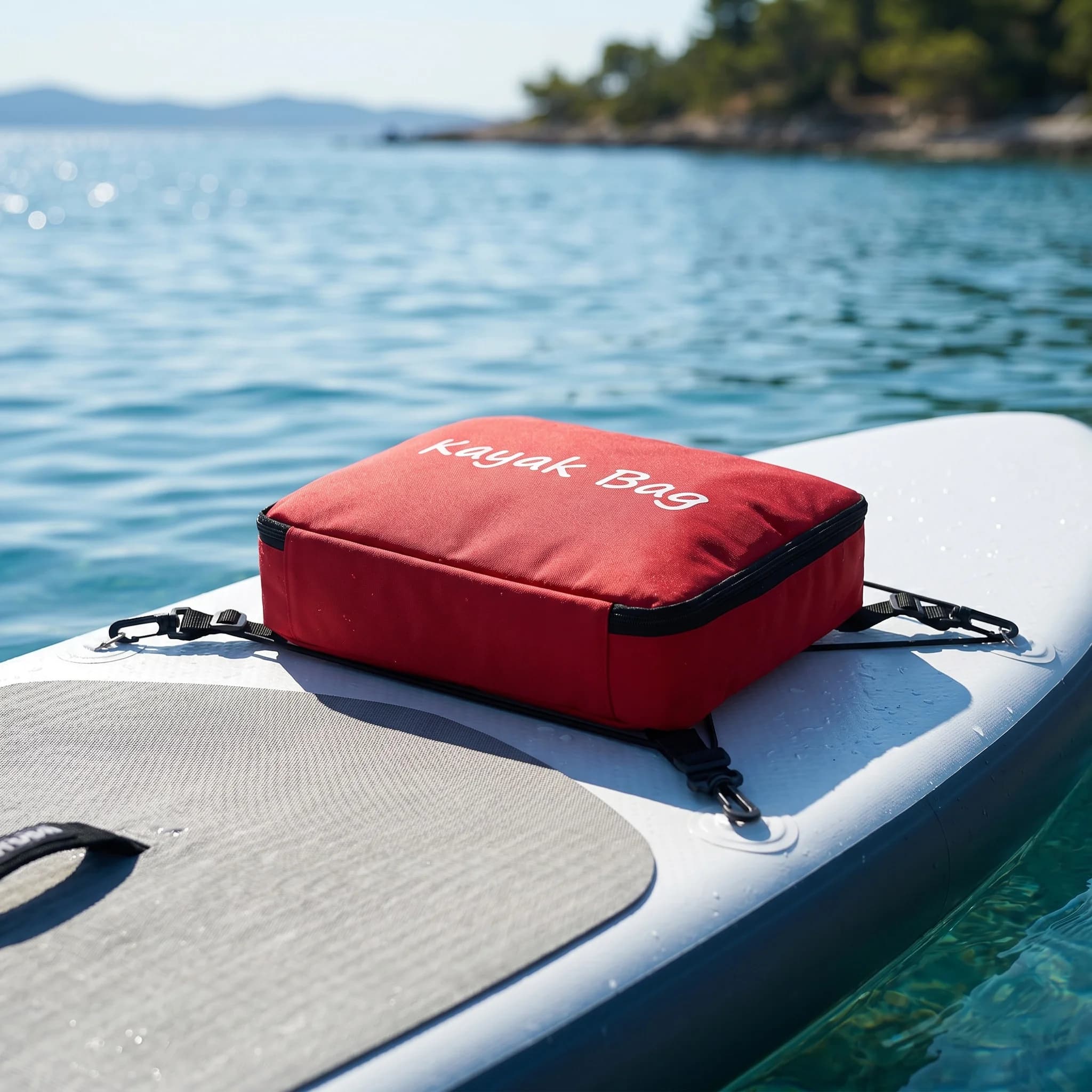 Paddle Board Storage Bag Waterproof Portable Deck Bags Compact Lightweight for Kayak Paddle Board Outdoor Surfing Accessory