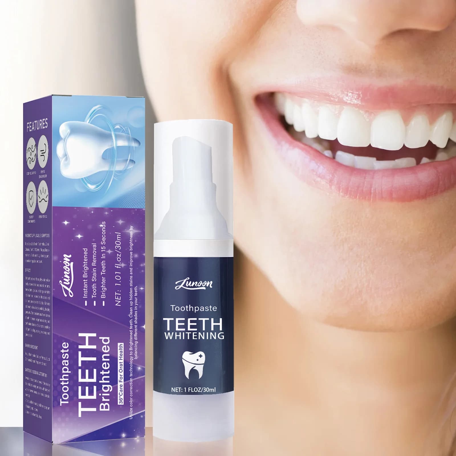 Nuovo V34 Sbiancamento Dei Denti Dentifricio 5D Sbiancante Dei Denti Strisce Igiene Orale Pulizia Dentifricio Alito Fresco Odontoiatria Cura