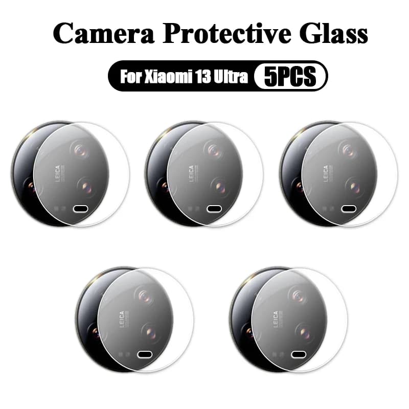 For Xiaomi 13 Ultra Camera Rear Glass Film Tempered HD Transparent Screen Cover for Rear Goal for Xiaomi 13 Ultra