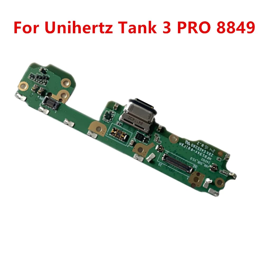 New Original for Unihertz Tank 3 PRO 8849 Smart Cell Phone Type C USB Dock Charging Parts Spine Charger Door