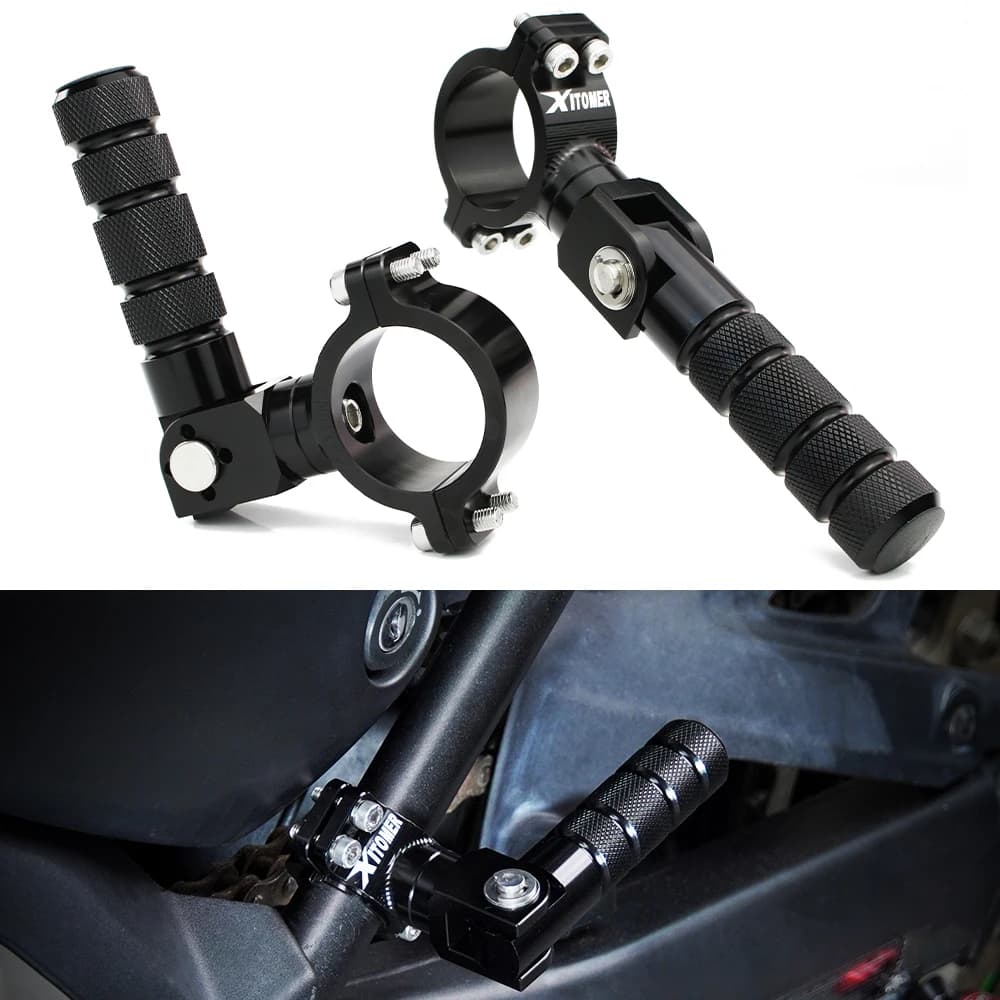 32mm 38mm Moto Regolabile Highway Pedane Kit di Montaggio Per Harley Davidson Honda TRIUMPH ROCKET 3 SUZUKI KAWASAKI Indiano