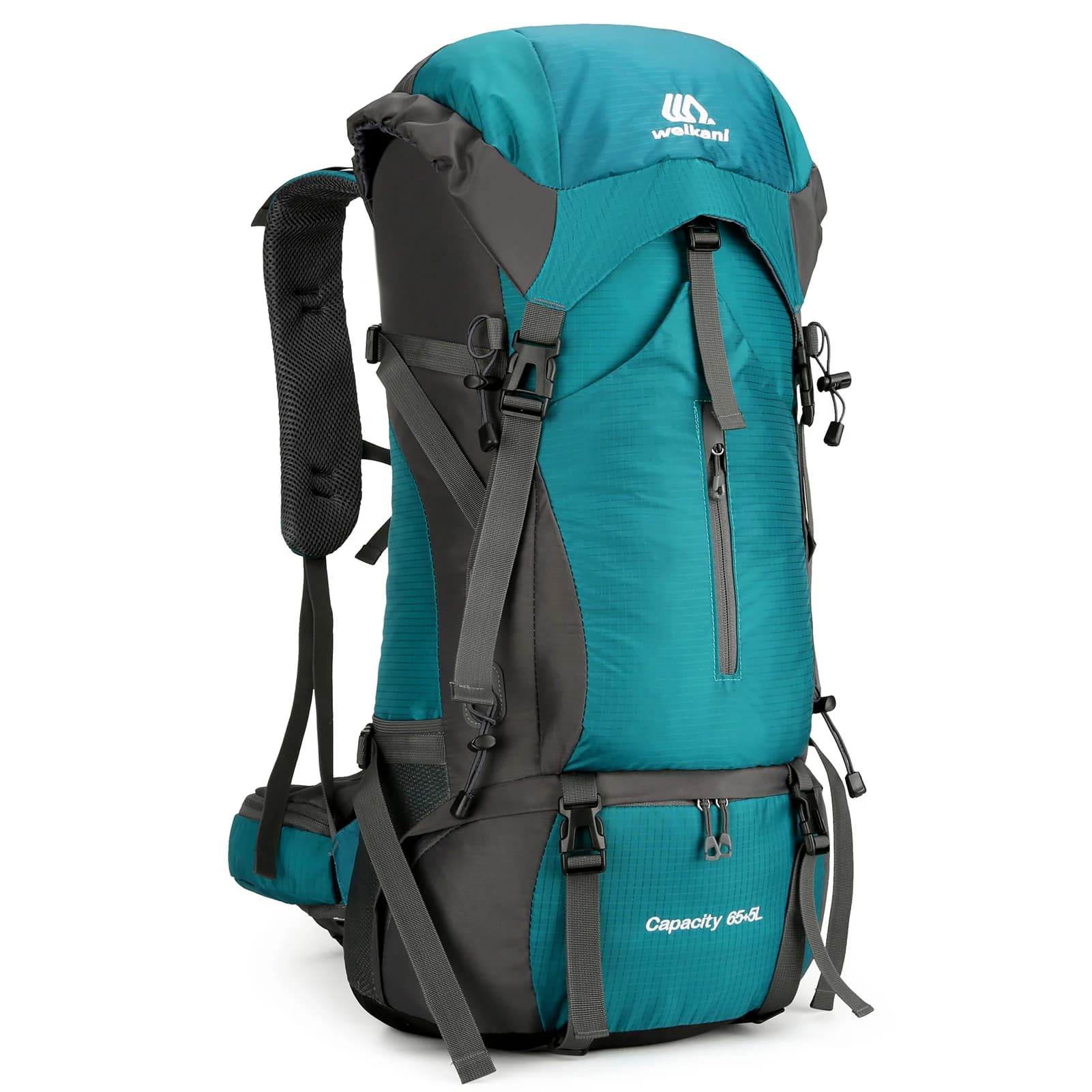 Zaino da viaggio 70L zaino da trekking zaino da campeggio da arrampicata resistente all'acqua zaino da viaggio con borsa da arrampicata con copertura antipioggia